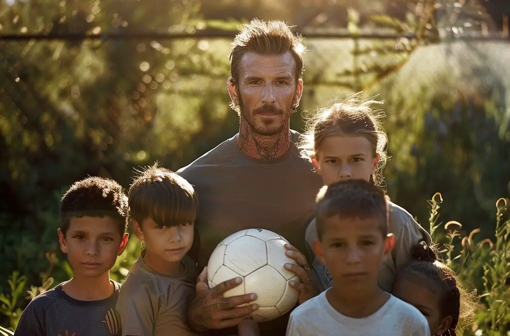 David Beckham Enfants : Buts et biberons, la famille Beckham sous les projecteurs !